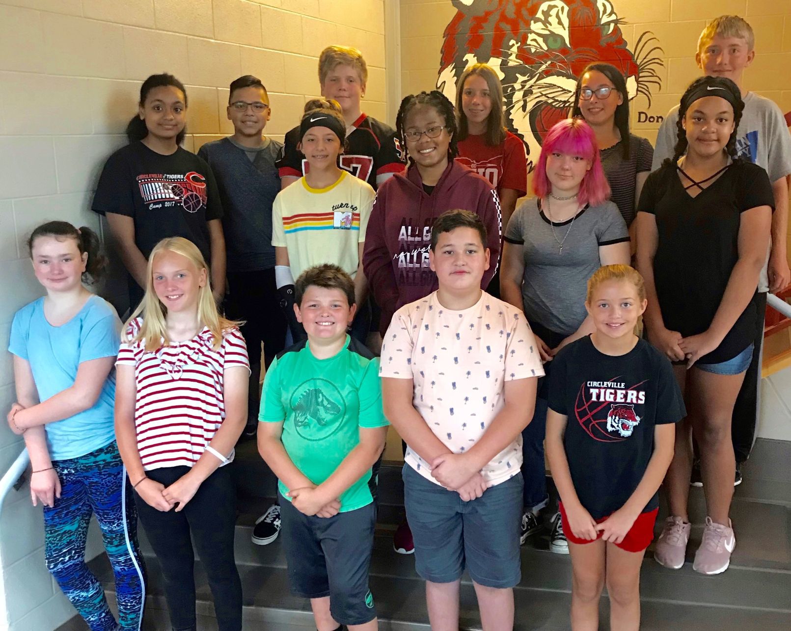 Circleville Middle School Student of the Month